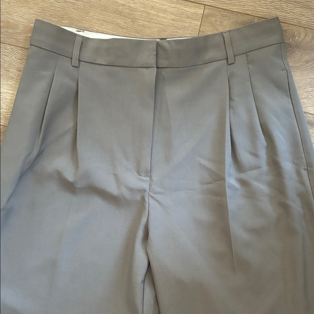 DYNAMITE Stone Gray wide leg pants Trousers size 8 - Picture 6 of 9